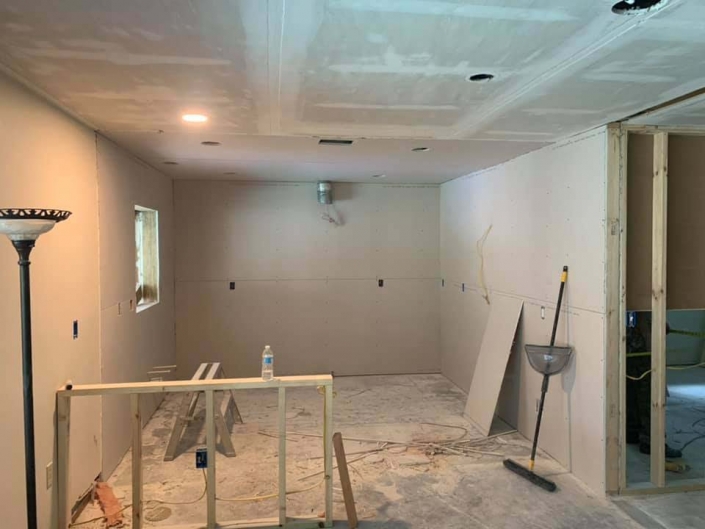 Remodel Ceiling and Wall Installation